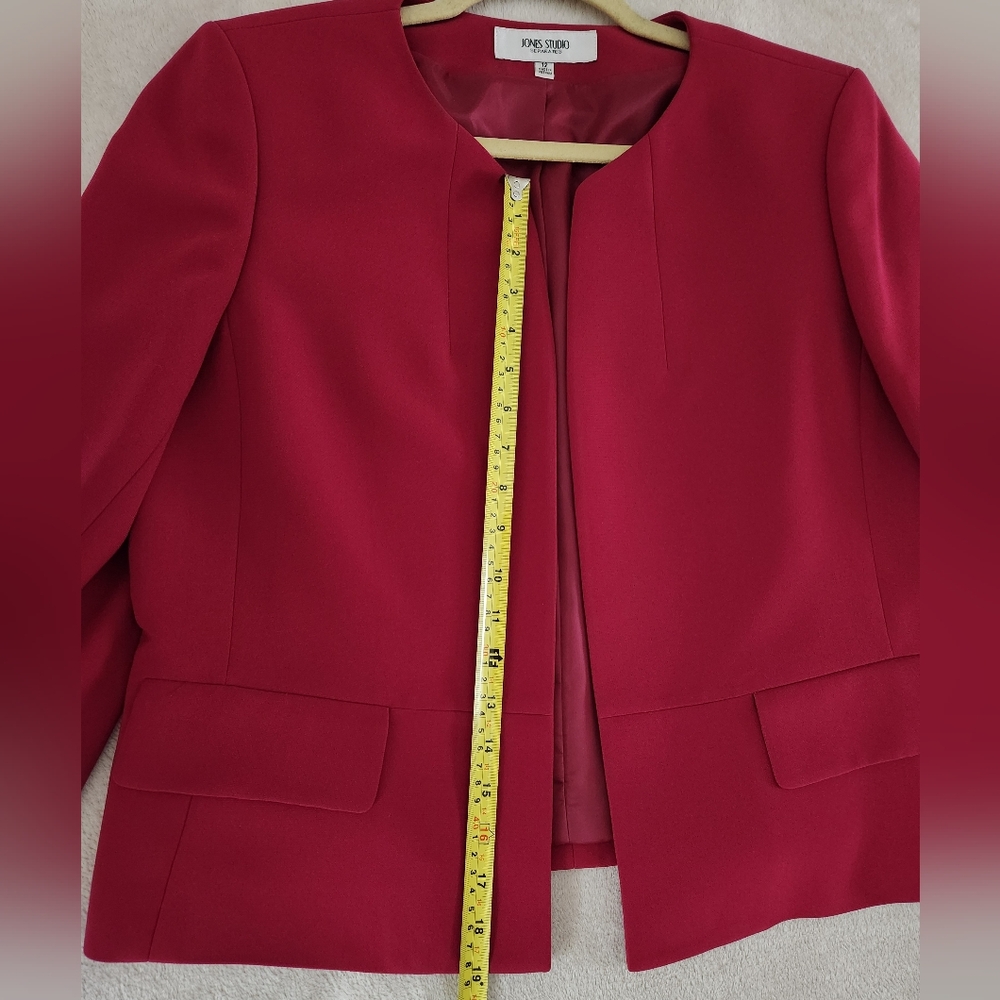 Jones Studio Separates Pink Size 12 Blazer Jacket - Picture 6 of 8